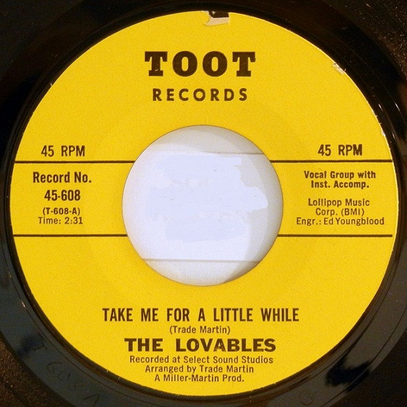 descargar álbum The Lovables - Take Me For A Little While You Know That I Love You