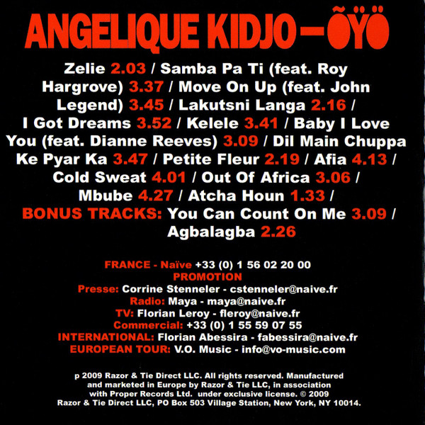 télécharger l'album Angélique Kidjo - Õÿö