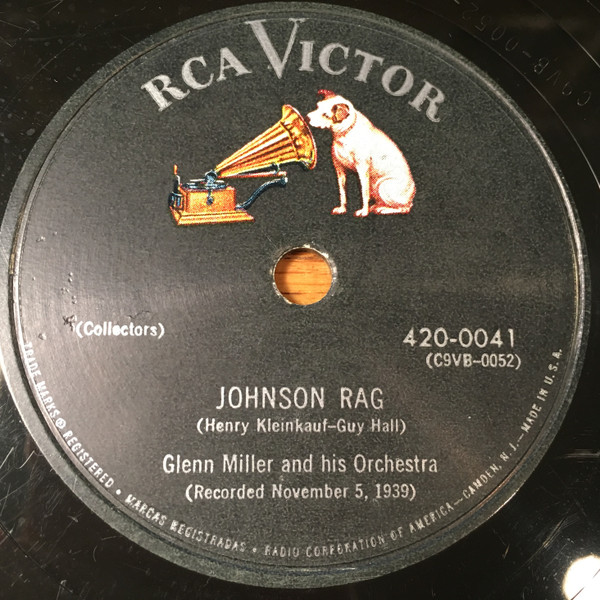 Glenn Miller And His Orchestra – Johnson Rag / Elmer's Tune (Vinyl