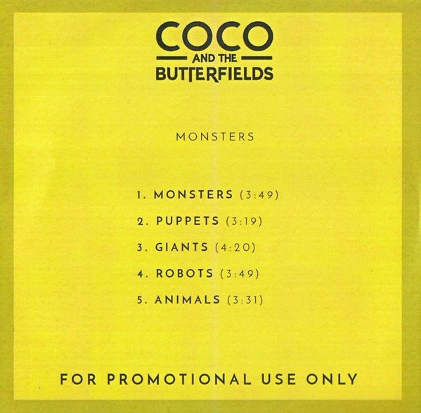 last ned album Coco And The Butterfields - Monsters