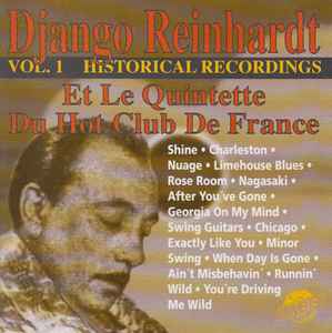 Django Reinhardt – Vol. 1 Historical Recordings Et Le Quintette Du