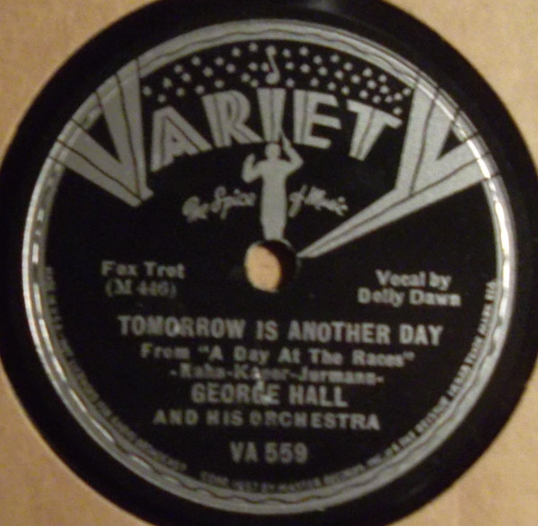 descargar álbum George Hall & His Orchestra - A Message From The Man In The Moon Tomorrow Is Another Day