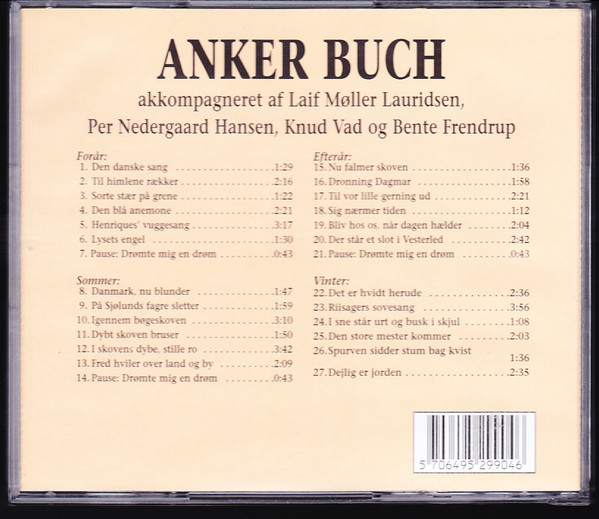 baixar álbum Anker Buch - Årtusindets Danske Sange Gennem 4 Årstider