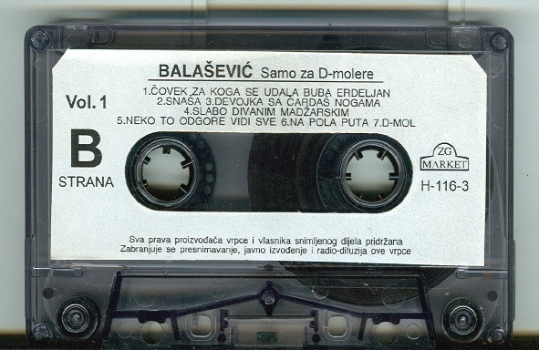 télécharger l'album Balašević - Samo Za D Molere Vol1 29 Hitova Uživo