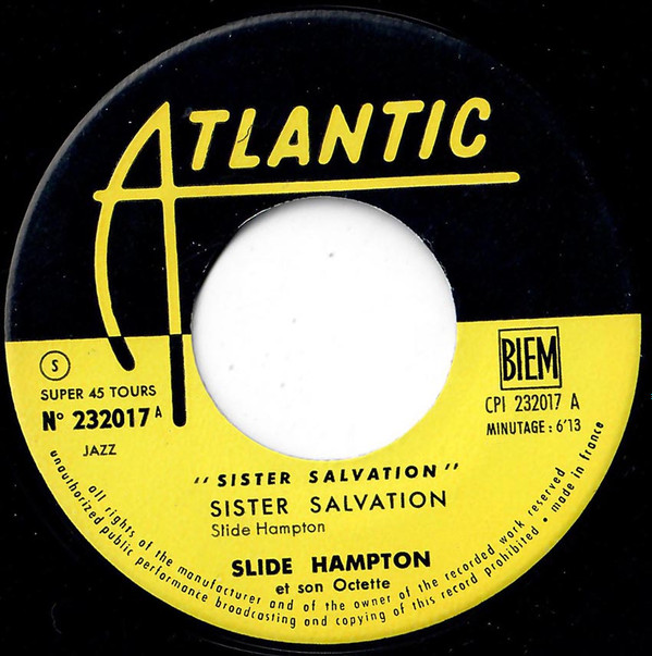 ladda ner album Slide Hampton Et Son Octette - Sister Salvation