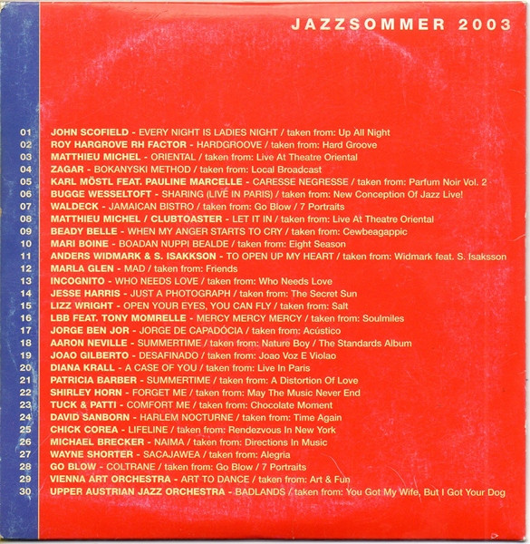 baixar álbum Various - Jazzsommer 2003
