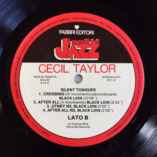 baixar álbum Cecil Taylor - Cecil Taylor