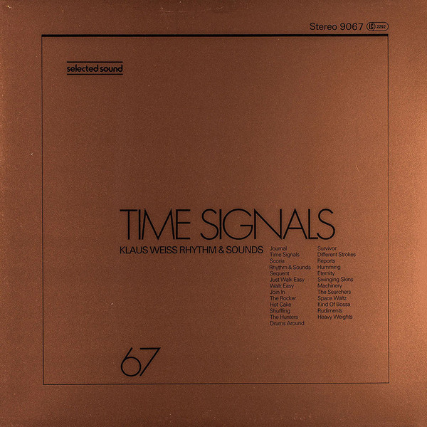 Klaus Weiss Rhythm & Sounds – Time Signals (1978, Vinyl) - Discogs