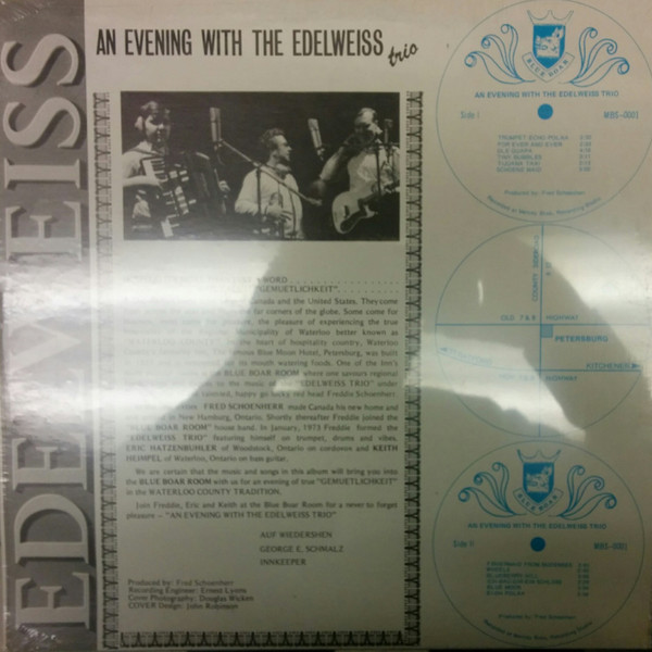 ladda ner album Edelweiss Trio - Edelweiss An Evening With The Edelweiss Trio