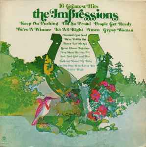 The Impressions - 16 Greatest Hits album cover
