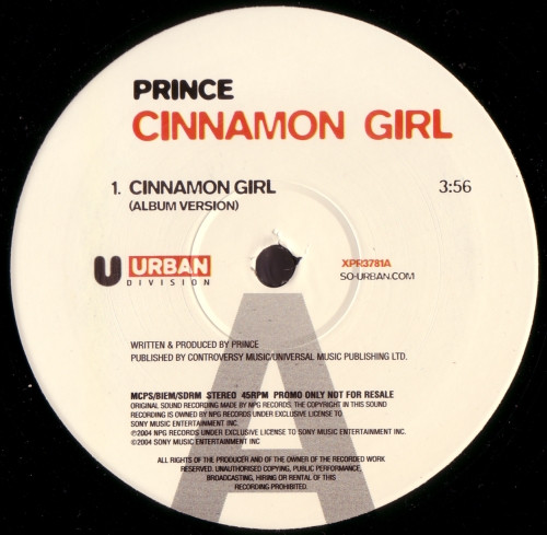 Prince – Cinnamon Girl (2004