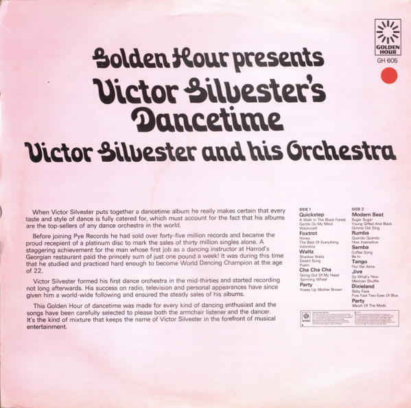 télécharger l'album Victor Silvester And His Orchestra - Victor Silvesters Dancetime