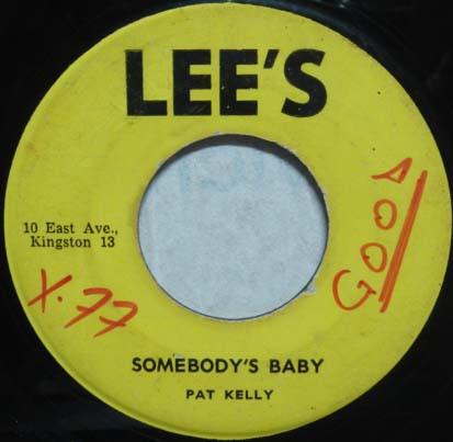 Pat Kelly – Somebody's Baby / The Twelfth Of Never (1968