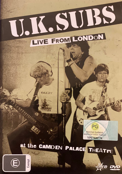 UK Subs – Live From London At The Camden Palace Theatre (All