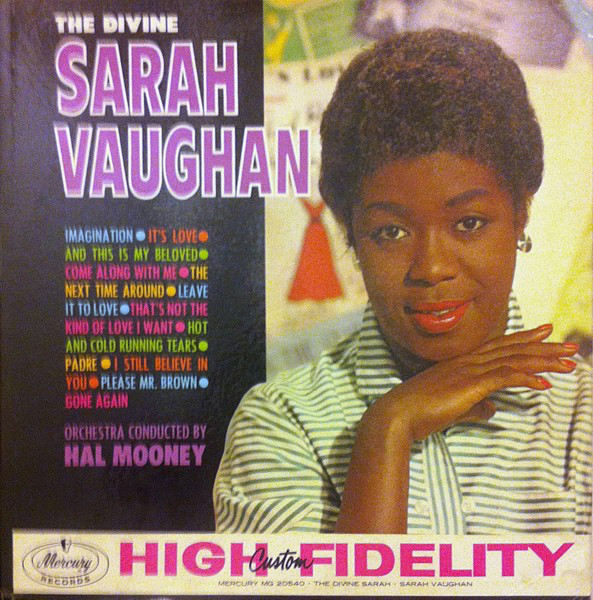 Sarah Vaughan – The Divine Sarah Vaughan (1960, Vinyl) - Discogs