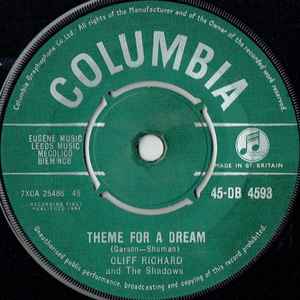 Cliff Richard & The Shadows - Theme For A Dream
