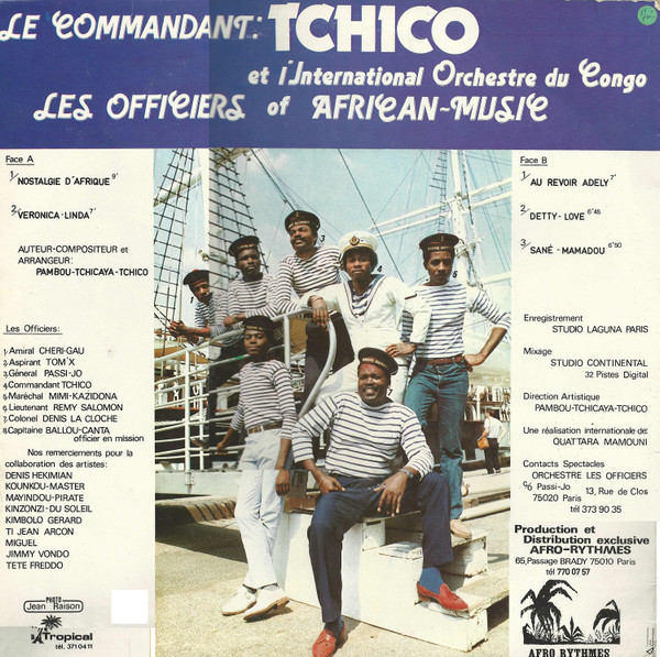 lataa albumi Tchico & Les Officiers Of African Music - Afro Rythmes Présente Tchico Et Les Officiers Of African Music