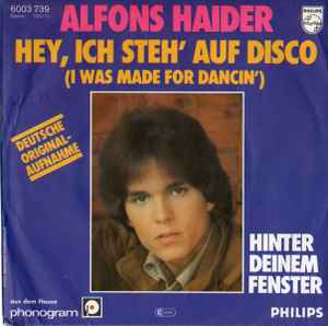 Alfons Haider - Hey, Ich Steh' Auf Disco Album-Cover