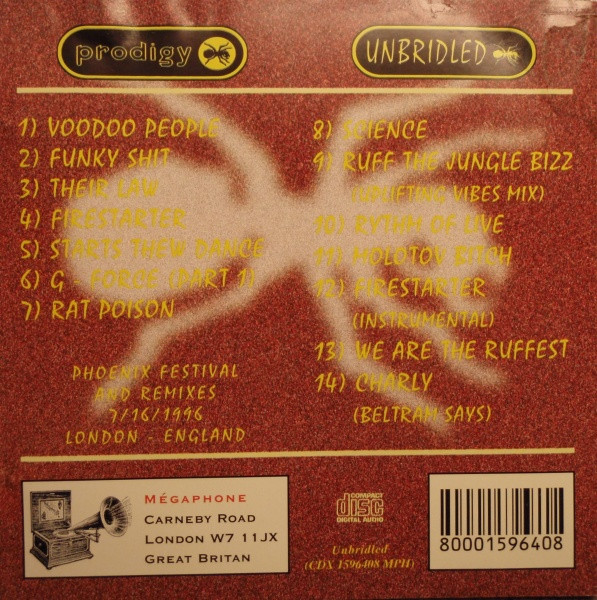 last ned album Prodigy - Unbridled