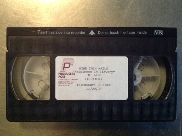 Nine Inch Nails – Happiness In Slavery (VHS) - Discogs