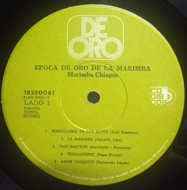 baixar álbum Marimba Chiapas - Época De Oro De La Marimba