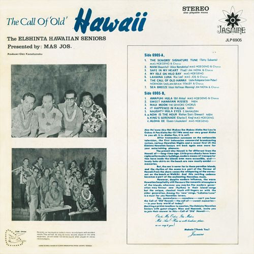 lataa albumi The Elshinta Hawaiian Seniors - The Call Of Old Hawaii