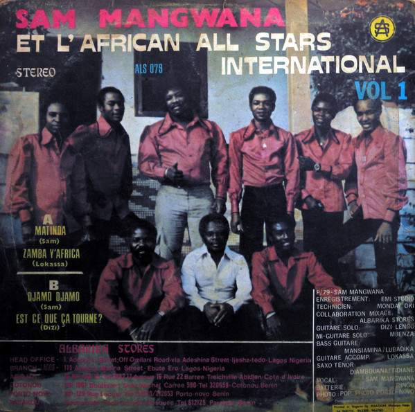 last ned album Sam Mangwana Et L'African All Stars International - Vol 1