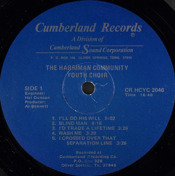 Album herunterladen The Harriman Community Youth Choir - Ill Do His Will