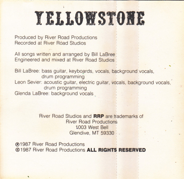 lataa albumi Yellowstone - Yellowstone