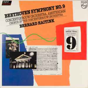 Ludwig Van Beethoven - Symphony No. 9 album cover