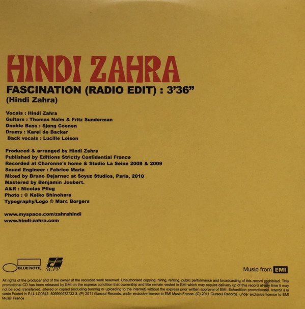 Album herunterladen Hindi Zahra - Fascination