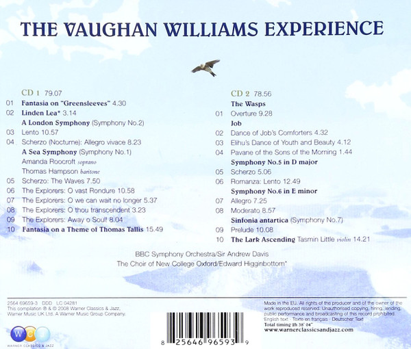ladda ner album Vaughan Williams, BBC Symphony Orchestra, Sir Andrew Davis - The Vaughan Williams Experience