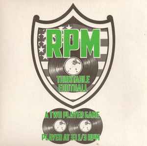 RPM Turntable Football - No Artist