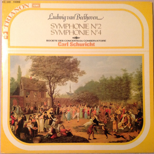 lataa albumi Ludwig van Beethoven Carl Schuricht, Société Des Concerts Du Conservatoire - Symphonie N 2 Symphonie N4