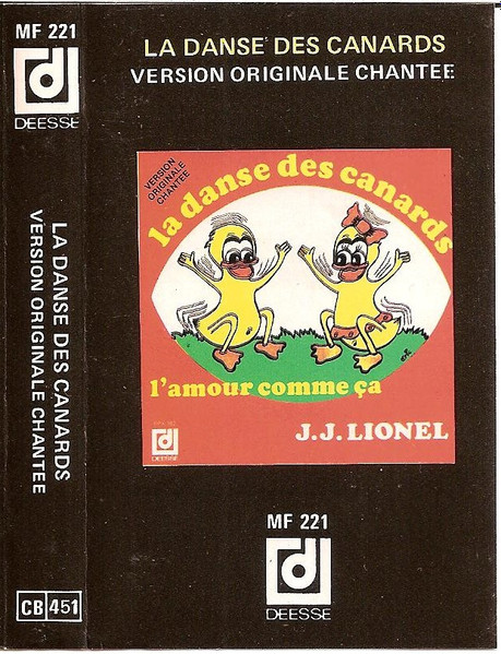 ancienne cassette audio vintage k7 LA DANSE DES CANARDS version originale  chanté
