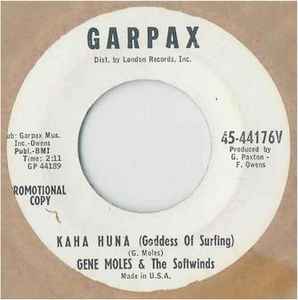 Gene Moles & The Softwinds - Kaha Huna (Goddess Of Surfing) album cover