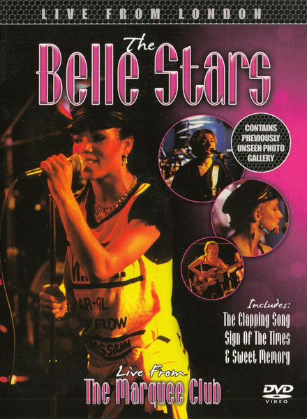 The Belle Stars – Live From The Marquee Club (2013, DVD) - Discogs