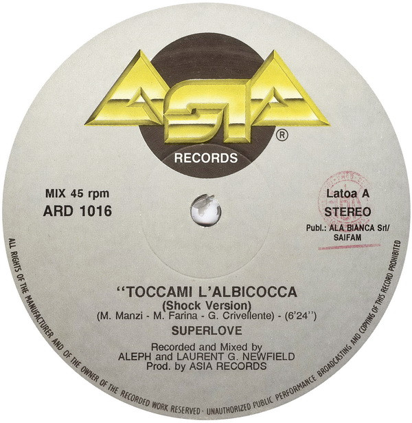 baixar álbum Superlove - Toccami LAlbicocca