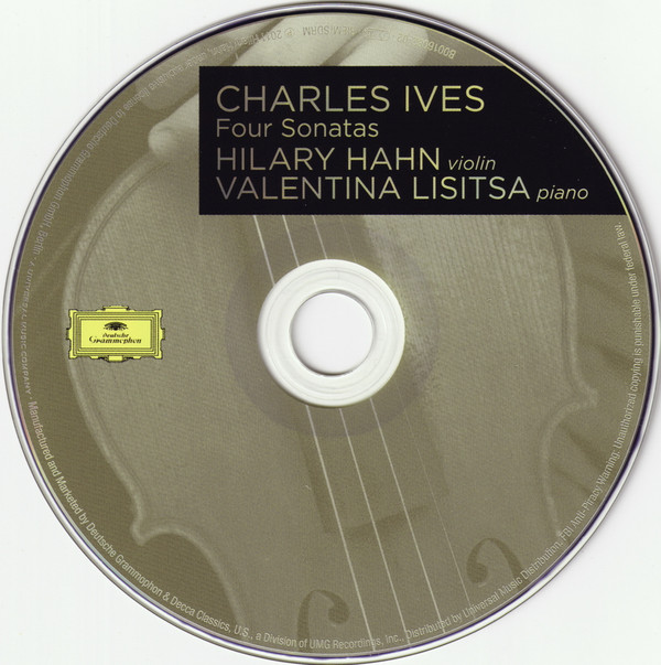 lataa albumi Charles Ives Hilary Hahn Valentina Lisitsa - Four Sonatas