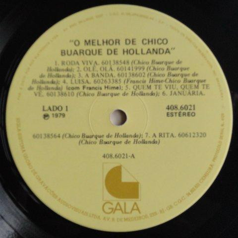 télécharger l'album Chico Buarque - Gala 79 Apresenta O Melhor De Chico Buarque