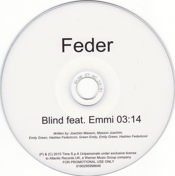 Feder Feat. Emmi - Blind | | Discogs