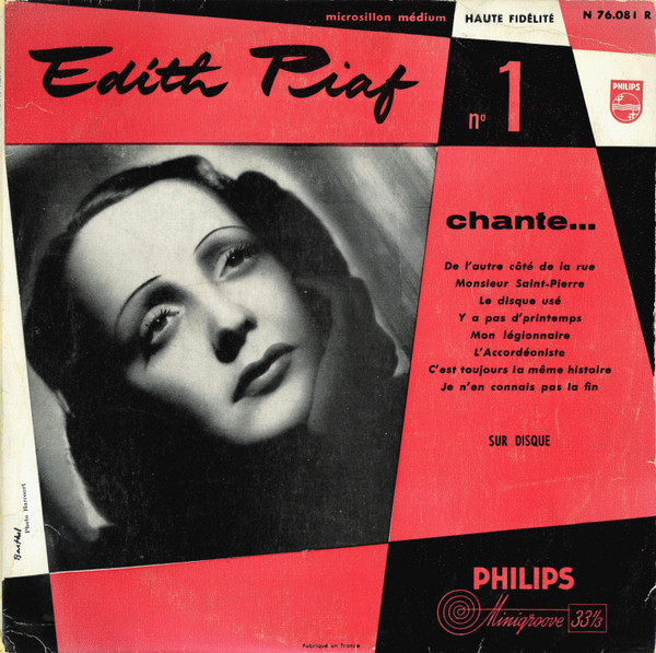 Edith Piaf N° 1