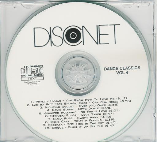 last ned album Download Various - Disconet Dance Classics Volume 4 album