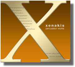 Iannis Xenakis - Percussion Works album cover