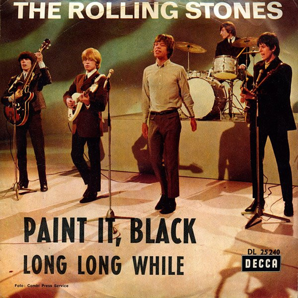 The Rolling Stones - Paint It, Black (Official Lyric Video) 