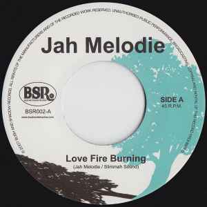 Jah Melodie - Love Fire Burning album cover
