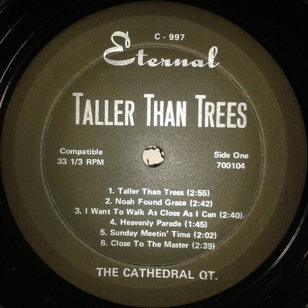 ladda ner album Cathedral Quartet - Taller Than Trees