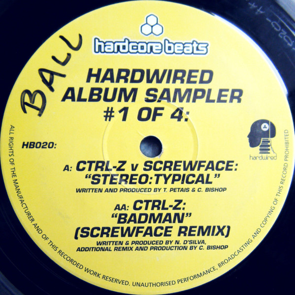 last ned album CTRLZ v Screwface - Hardwired Album Sampler 1 Of 4