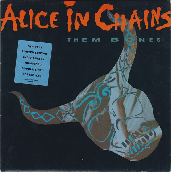Alice In Chains – Them Bones (1993, Poster Bag, Vinyl) - Discogs