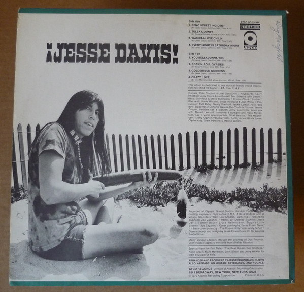 Jesse Davis – ¡Jesse Davis! (1970, Terre Haute Pressing, Vinyl 